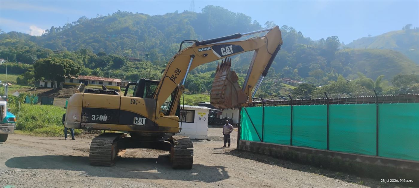 Excavadora Caterpillar 320D L, modelo 2008, en Amagá, Antioquia — en venta en Las Palmas Maquinaria