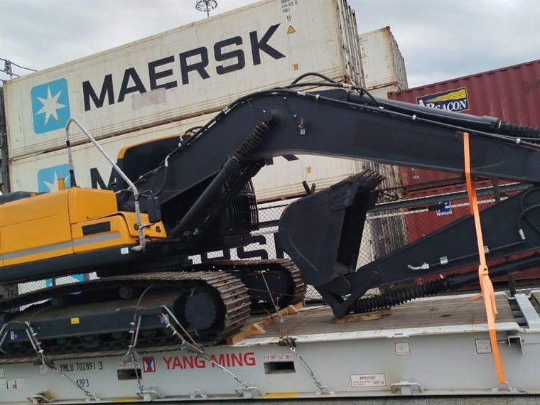 Excavadora Hyundai R220LC-9, modelo 2024, 3.850 horas, en Buenaventura, Valle del Cauca — en venta en Las Palmas Maquinaria