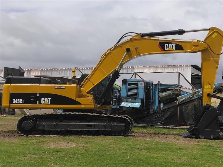 Excavadora Caterpillar 345C L, modelo 2008, en Chía, Cundinamarca — en venta en Las Palmas Maquinaria