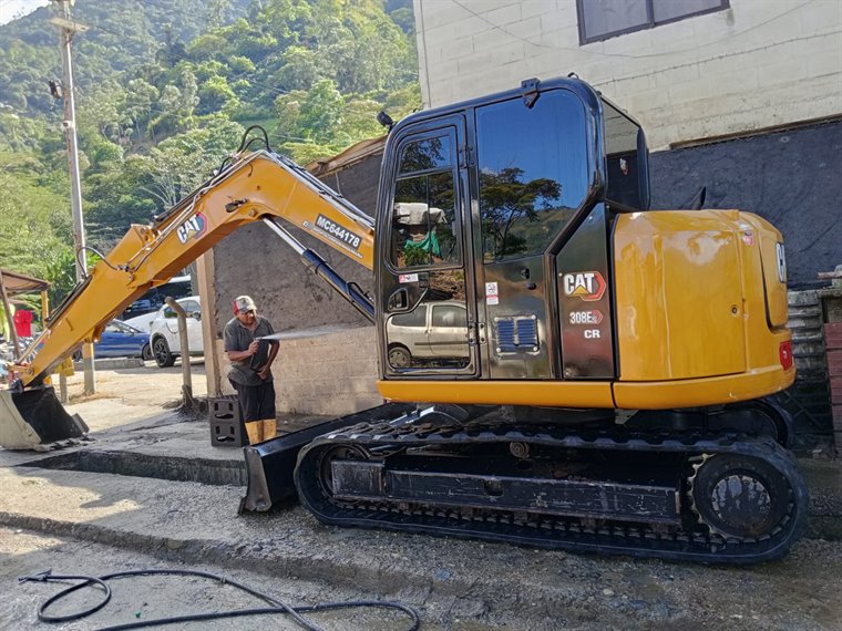 Miniexcavadora Caterpillar 308E2 CR, modelo 2017, 4.342 horas, en Amagá, Antioquia — en venta en Las Palmas Maquinaria